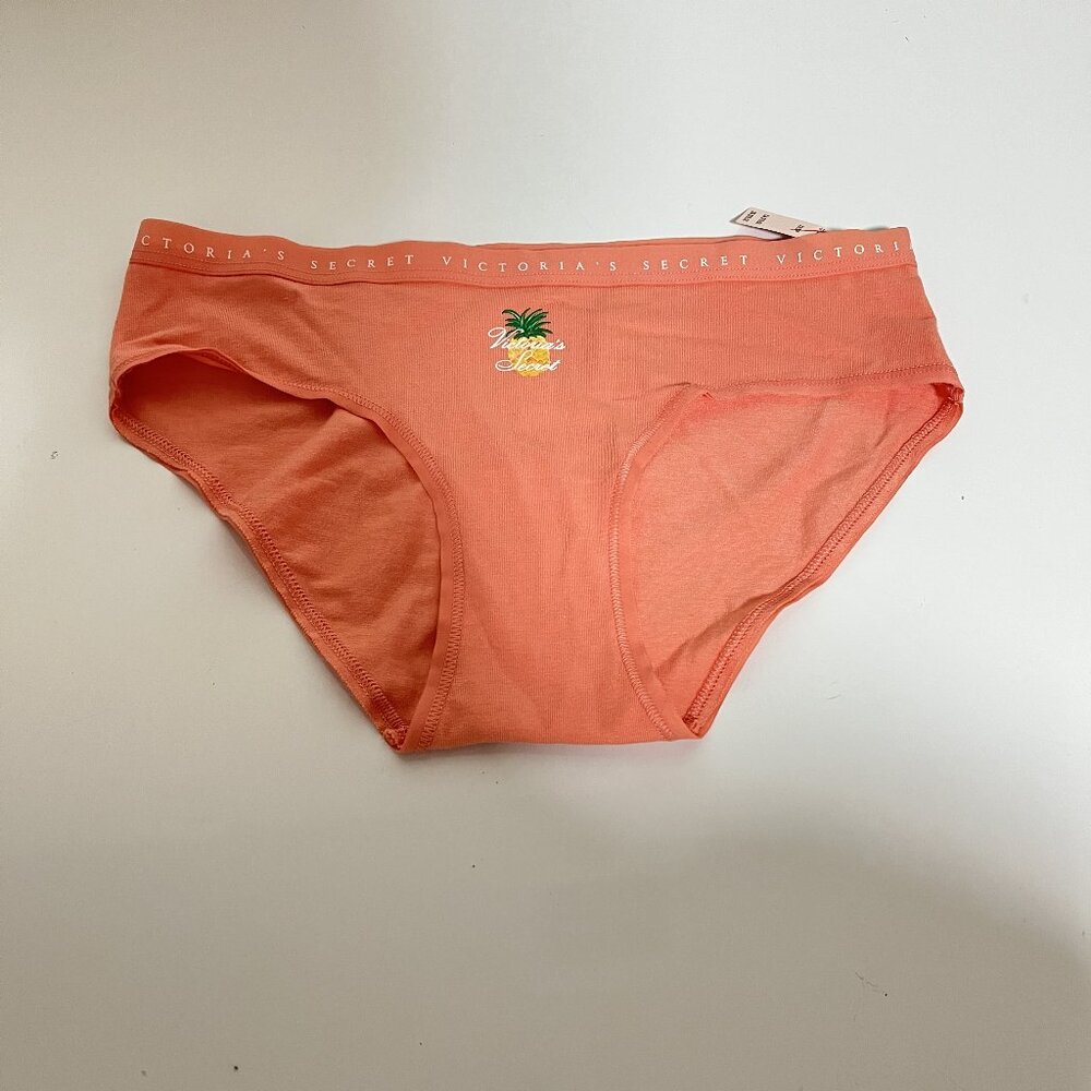 VICTORIA SECRET LADIES' ORANGE UNDERWEAR SIZE-XS/XP/New With Tag